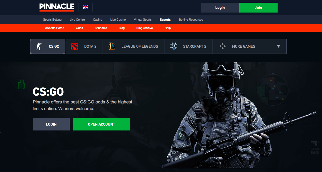 csgo Pinnacle Sports