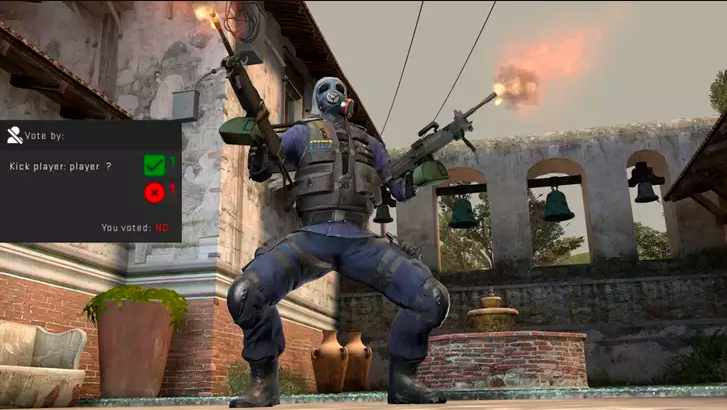 csgo counter terrorist shooting